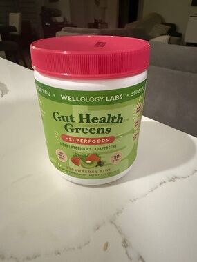 Gut Health Greens Superfoods - Strawberry Kiwi (Green)